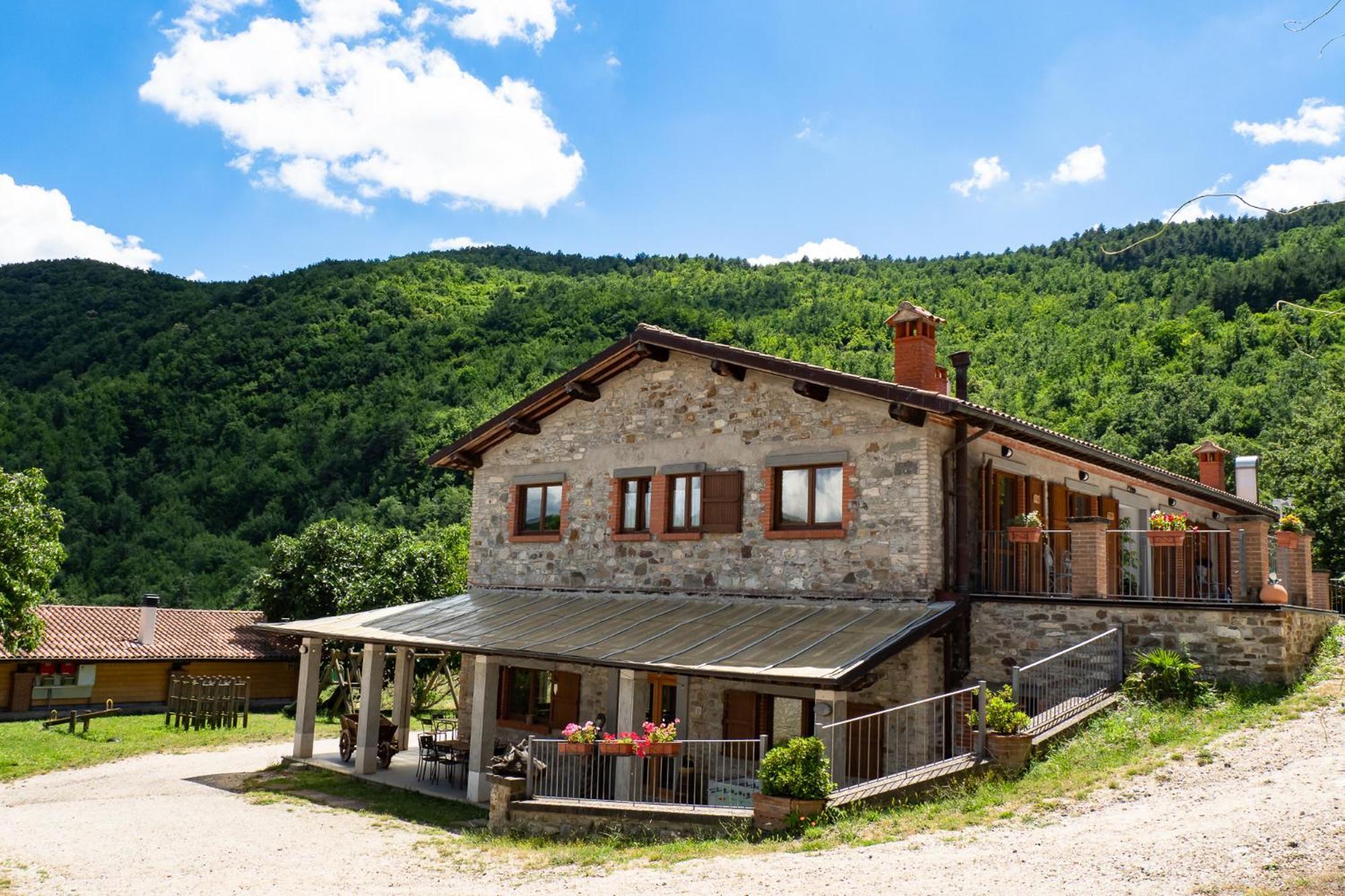 Agriturismo Villaggio Eden Pieve Santo Stefano Kültér fotó