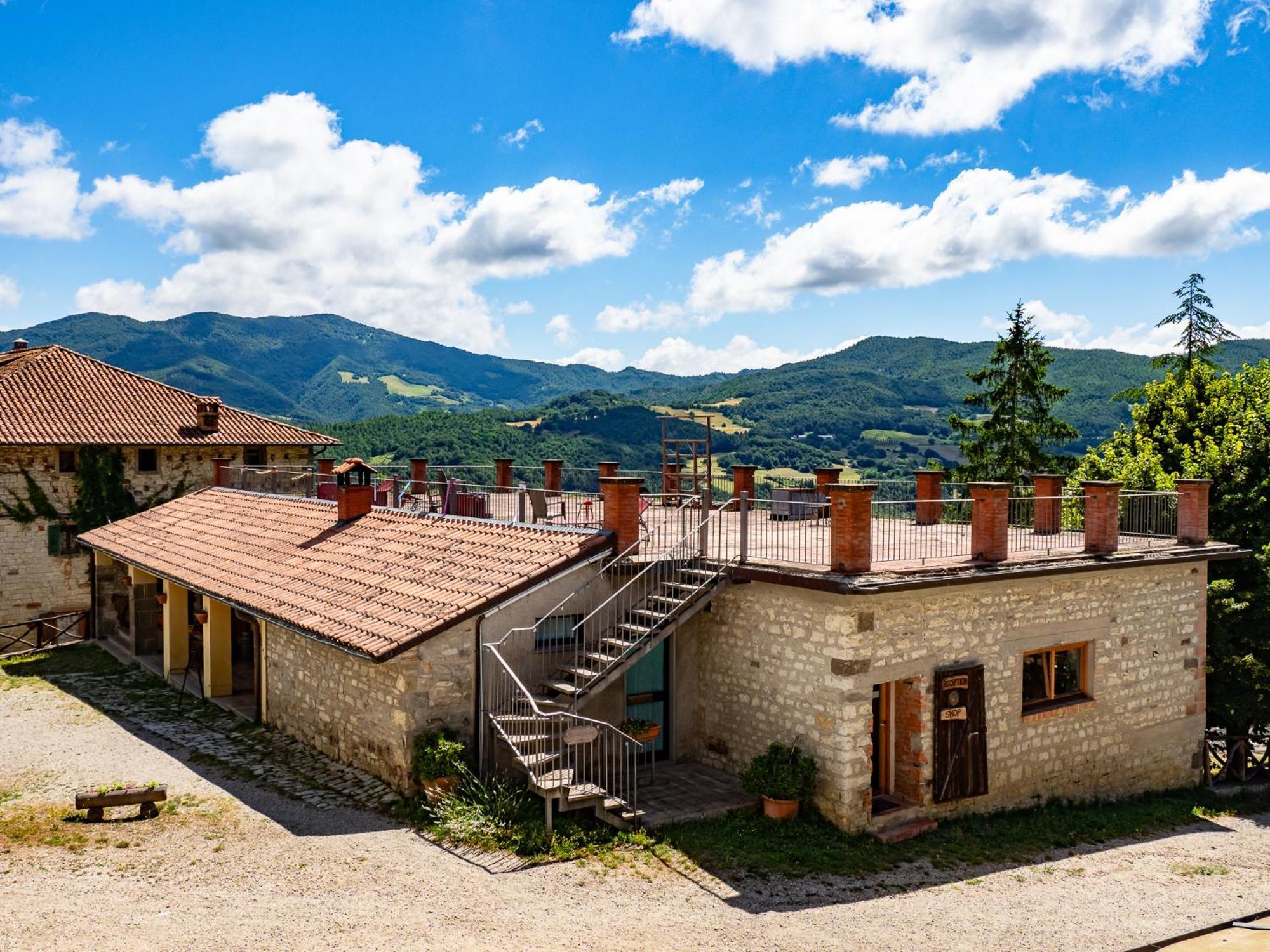 Agriturismo Villaggio Eden Pieve Santo Stefano Kültér fotó